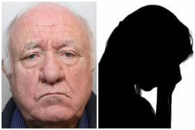 Morris (pictured) was handed a 15-year jail term at Leeds Crown Court for sexually abusing young girls. (pics by WYP / Adobe)