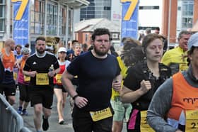 The Rob Burrow Marathon will see a host of city routes closed this weekend. Picture: Steve Riding