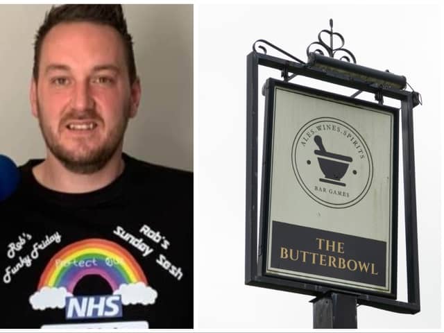 Robert Hiscoe, 37, died after the assault in the early hours of Sunday morning at The Butterbowl pub. Pictures: WYP/NW