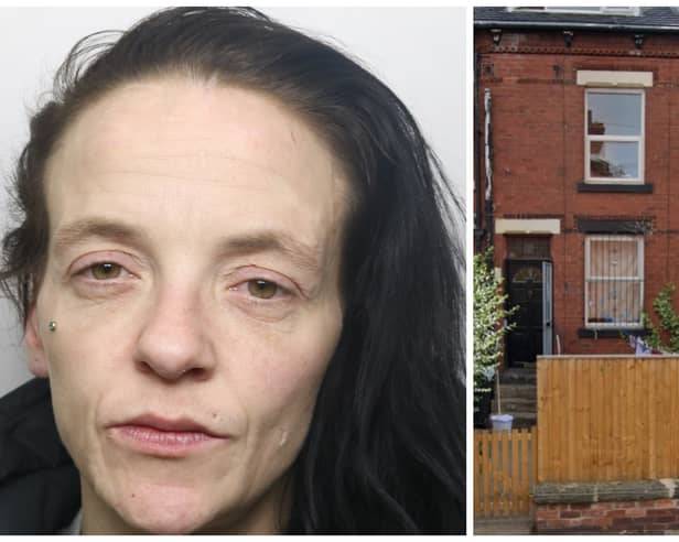 Mullaney, who joked with officers when she was arrested about not getting charged, has been jailed. (pics by WYP / Google Maps)