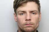 Adamson was jailed for six years after admitting a string of offences, including burgling his own mother's home. (pic by WYP)