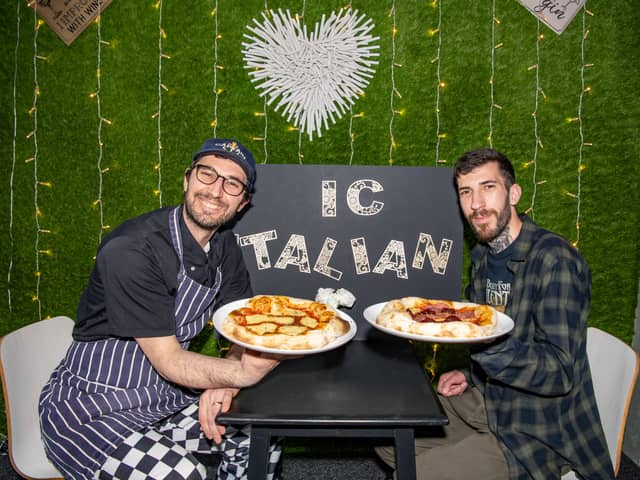 IC Italian on Queen Street, Morley, is owned by brothers 
Florinel Cosmin Visan and Ionut 'Adrian' Filimon. Photo: Tony Johnson
