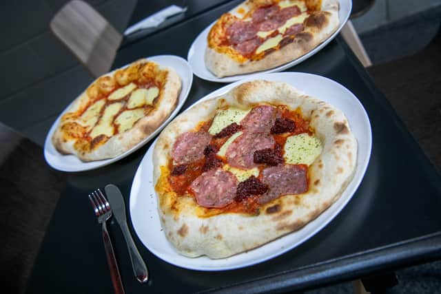 Pizzas at IC Italian, Morley. Photo: Tony Johnson/National World