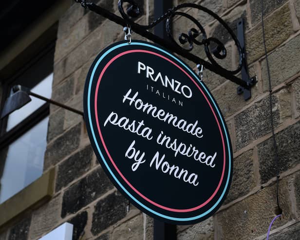 Pranzo Italian Horsforth specialises in serving homemade pasta.