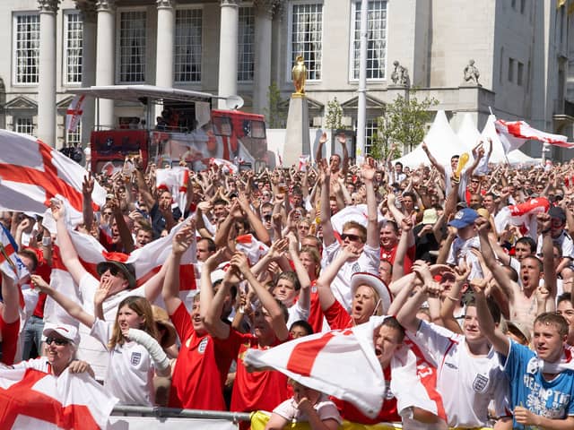All of England’s group stage matches will be shown live on Millennium Square’s big screens.