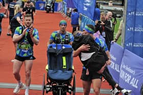 Rob Burrow CBE will be joining join his friend and former teammate Kevin Sinfield CBE at this years’ marathon (Photo by Steve Riding)