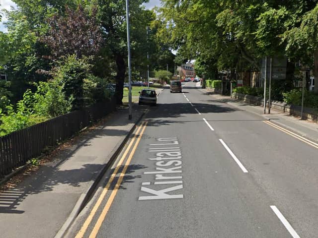 Police were called to a crash on Kirkstall Lane, Leeds. Picture: Google