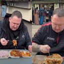 Danny Malin tried out the Spud Bros in Preston and Spudman in Tamworth (Still by Rate My Takeaway/YouTube)