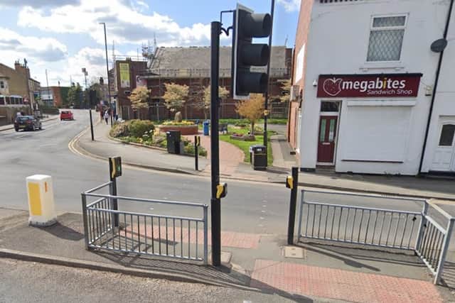 Flatres hit the woman on the crossing on Gillet Lane, Rothwell. (pic by Google Maps)