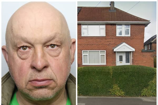 Magelinskas (pictured) was found tending to the cannabis factory at the address on Raylands Way in Middleton. (pics by WYP / Google Maps)