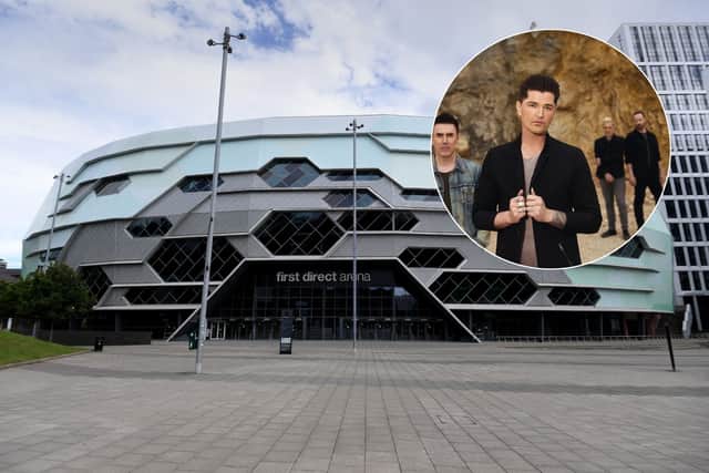 The Script are set to perform at the First Direct Arena in Leeds.