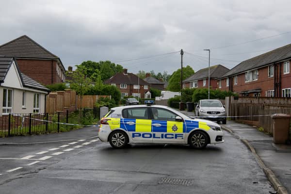 The pair were arrested on suspicion of attempted murder and firearms offences. Picture: Tony Johnson