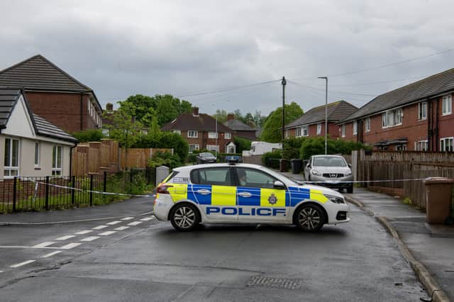 The pair were arrested on suspicion of attempted murder and firearms offences. Picture: Tony Johnson