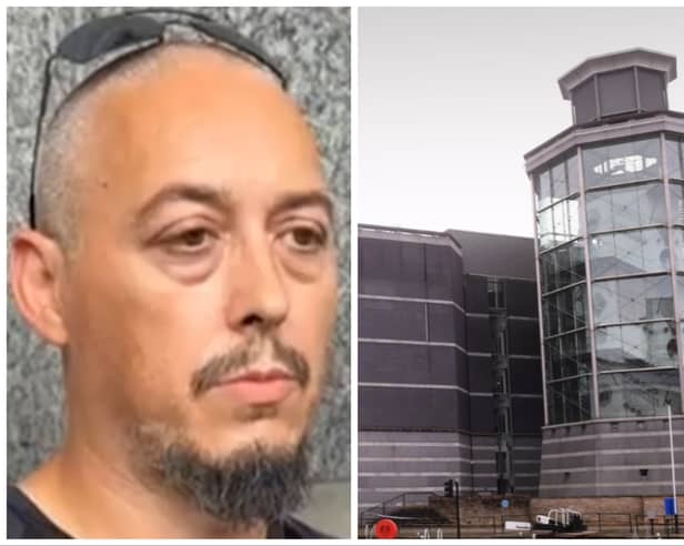 Murderer Bowen-Jones (pictured) tried to meet an underage girl at the Royal Armouries. (pics by Predator Exposure / National World)