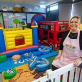 Toni Celliers, owner of Teenyweeny Tots, in Pudsey. Photo: Bruce Rollinson