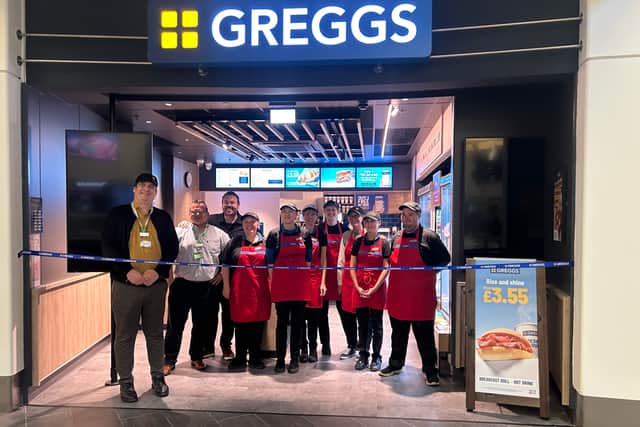 A new Greggs is opening in Leeds today. Photo: Greggs