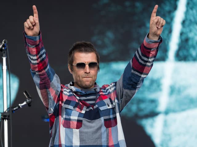 WHITES WISH: Of Liam Gallagher.