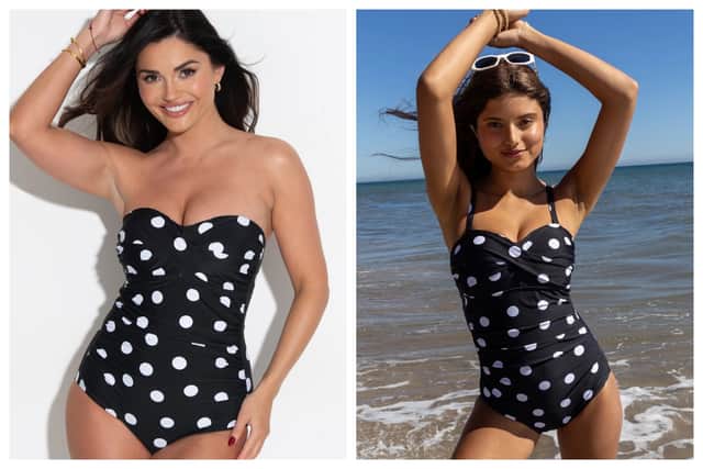 I am totally obsessed with this Pour Moi Polka Dot Padded Swimsuit, £42 that I think it might be soon making its way to my wardrobe!