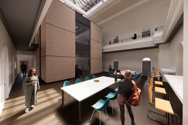The centre will run business and management courses along with English and maths classes.