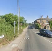 A crash resulted in Bullerthorpe Lane, Leeds, becoming "partially obstructed" on May 21 as a woman was rushed to hospital. Photo: Google.