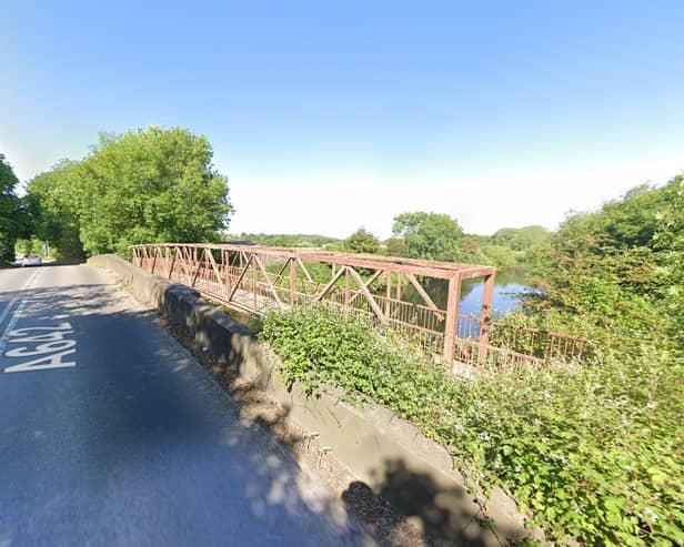 A woman is in a critical condition in hospital after she was rescued from the River Aire near Woodlesford in the early hours of May 22. Photo: Google.