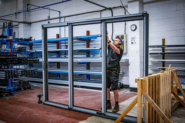 The firm specialises in providing uPVC and aluminium windows, as well as doors, conservatories and orangeries (Photo by Tony Johnson)