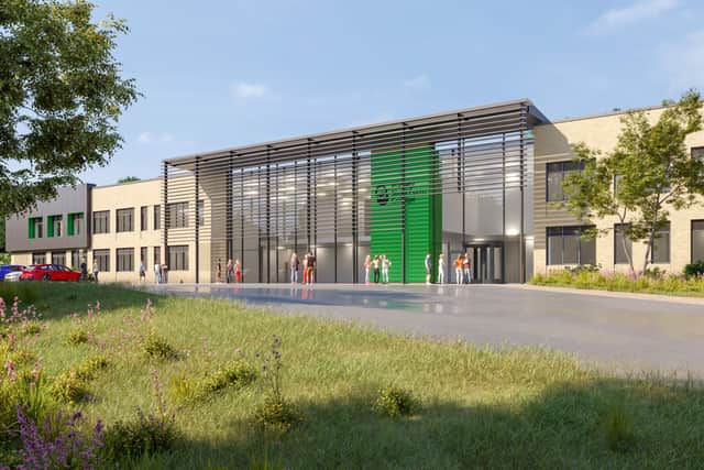 An artist's impression of the new Pudsey Sixth Form College, which will cater for up to 600 students (Photo by Luminate Education Group)