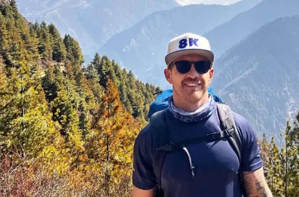 Daniel Paterson was reported missing after being hit by falling ice during his descent of Mount Everest