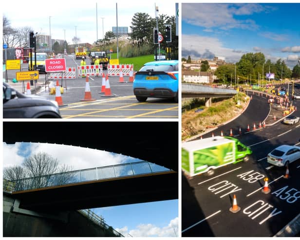 Here is a selection of 15 pictures showcasing how the Armley Gyratory has changed since work began...