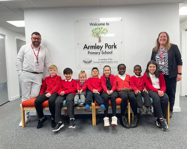 Armley Park Primary School, located on Salisbury Terrace, Armley, was rated Good in all five inspected categories.