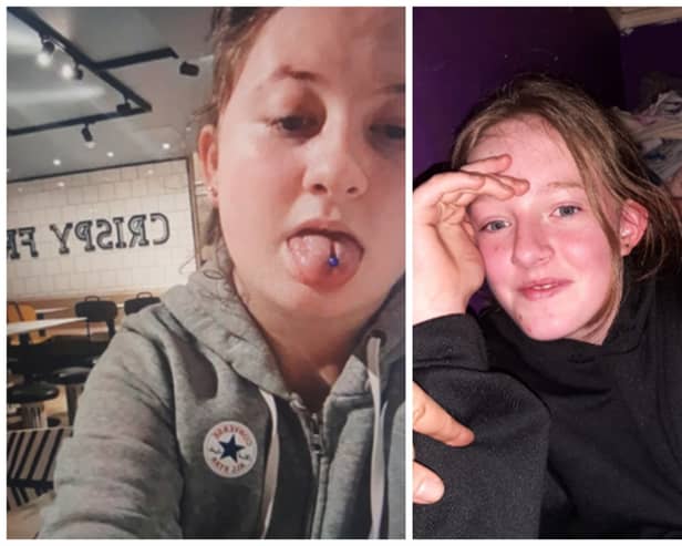 Police are appealing to trace missing sisters Kacey (L) and Evie Weston (R). 