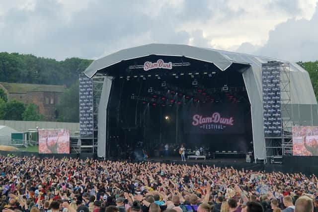 We The Kings at SlamDunk 2024