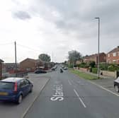 A crash was reported on Stanks Lane North, in Swarcliffe, Leeds, on May 28. Photo: Google.