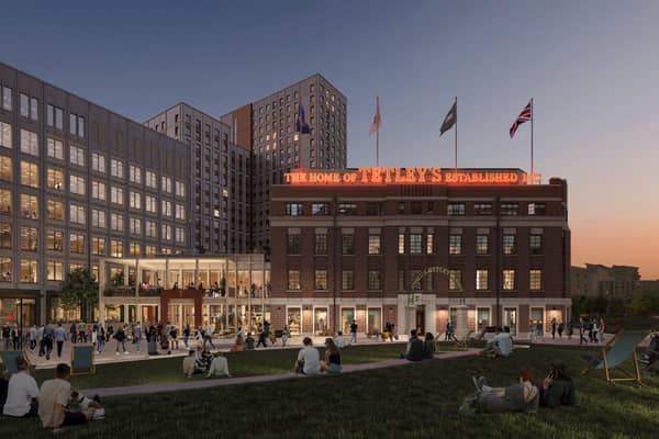 Vastint UK has submitted a planning application with detailed plans for the future of Leeds iconic Tetley building. Pic: Vastint UK