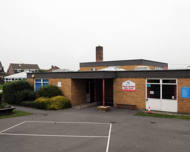 Roof work at Yeadon Westfield Infant School will begin this summer. Picture: Simon Hulme