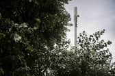 Plans for a 20-metre mobile phone mast on a busy highway have been blocked after road safety concerns were raised.