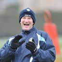 CHERISHED MEMORIES: For Simon Grayson, above, as Leeds United boss.