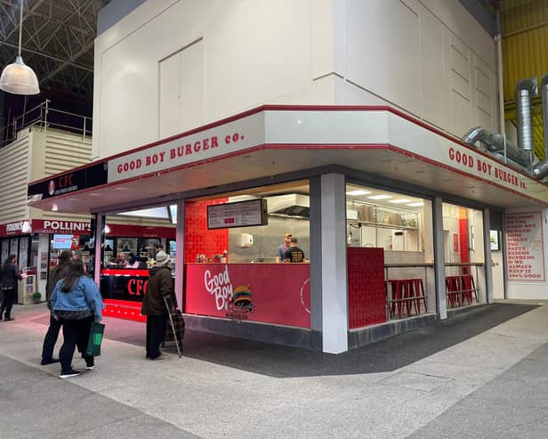 Good Boy Burger has just opened in Kirkgate Market. Photo: National World