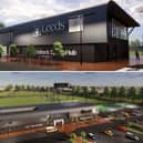 CGI images showing what the planned Parklife Hub at the former Matthew Murray school site, in Holbeck, could look like. Pictures: Leeds City Council/NPS Group.