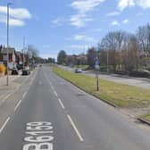 The car was brought to a stop on Selby Road, Leeds. Picture: Google