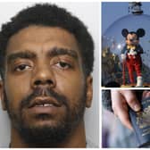 Clarke burgled his ex's home and took the family passports days before they were due to fly out for a dream holiday in Florida. (pics by WYP / Getty / National World)