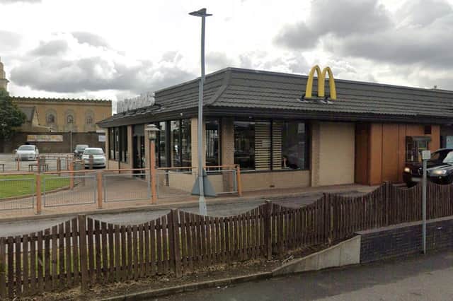 The restaurant on Ingleby Road, Girlington, was cordoned off by police. Picture: Google