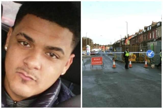 Daneiko Ferguson (pictured) was stabbed to death on Compton Street. The road was closed off in the immediate aftermath as investigators pieced together the case. (pic by WYP / National World)