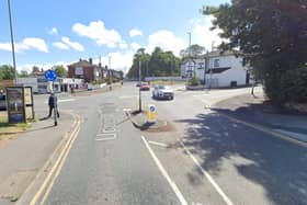 The Five Lane Ends roundabout, in Wortley, Leeds.