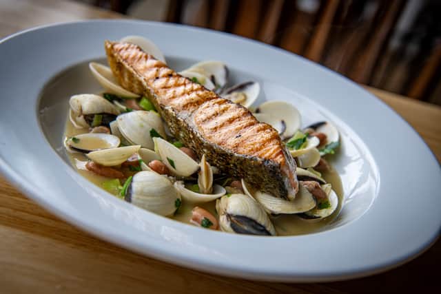 A dish at the Swine That Dines, in Leeds. Photo: Tony Johnson