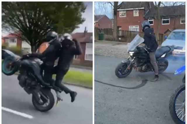 An Instagram page has been set up where stolen bikes are being driven recklessly around Leeds and posted up for sale.
