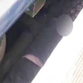 Man lies stuck between train and platform after fall at Sittingbourne station in Kent.