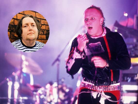 Writer Benjamin Jackson shares his experience seeing The Prodigy for the first time at Leeds Festival 2002, ahead of the electronica giant's headline performance at the Isle of Wight Festival 2024 this week (Credit: Getty Images/Maeve Tutte)