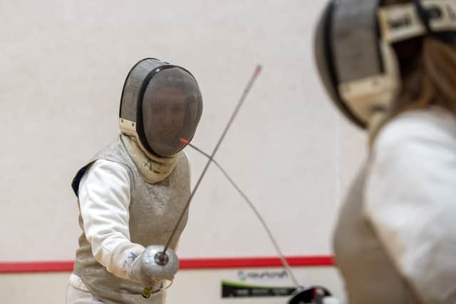 Leeds Fencing Club, based at Kirkstall Leisure Centre, is looking for a new home. Photo: Bruce Rollinson 
