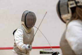 Leeds Fencing Club, based at Kirkstall Leisure Centre, is looking for a new home. Photo: Bruce Rollinson 